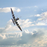Buy canvas prints of Spitfire - High Flight by Pat Speirs