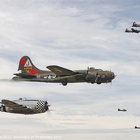 Buy canvas prints of B17- A Helping Hand by Pat Speirs
