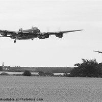 Buy canvas prints of Lancaster - Low Level Mission by Pat Speirs