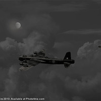 Buy canvas prints of Stirling RAF WW2 Bomber by Pat Speirs
