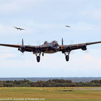Buy canvas prints of Lancaster - Home Safe by Pat Speirs