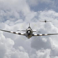 Buy canvas prints of P47 D - Thunderbolt by Pat Speirs