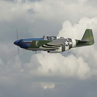 Buy canvas prints of P51 Mustang - Gallery No. 1 by Pat Speirs