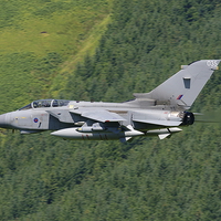 Buy canvas prints of  RAF Tornado - Low Level by Pat Speirs