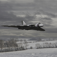 Buy canvas prints of  Avro Vulcan - Cold War Warrior by Pat Speirs