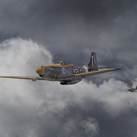 Buy canvas prints of  WW2 - "I think We're lost" by Pat Speirs