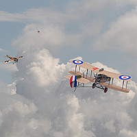 Buy canvas prints of WW1 - The Fokker Scourge - Eindecker by Pat Speirs