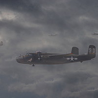 Buy canvas prints of B25 - !2th USAAF - Show me the way to go home by Pat Speirs