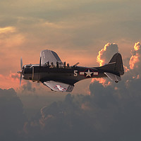 Buy canvas prints of SBD  - Dauntless by Pat Speirs