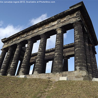 Buy canvas prints of Penshaw Monument by kailie canadas rogers