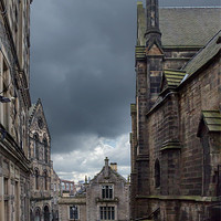 Buy canvas prints of Edinburgh Old Town by Ann Garrett