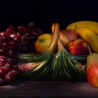 Buy canvas prints of Fruit Still Life by Ann Garrett