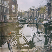 Buy canvas prints of Vintage Amsterdam by Ann Garrett