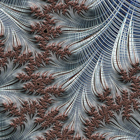 Buy canvas prints of Laced - A Fractal Abstract by Ann Garrett