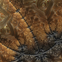 Buy canvas prints of Fractal Embroidery by Ann Garrett