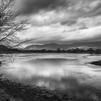 Buy canvas prints of Porthmadog Lagoon by Ann Garrett