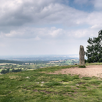 Buy canvas prints of Four Standing Stones on the Clent Hills by Ann Garrett