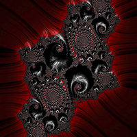 Buy canvas prints of Gothic Fractal A Fractal Abstract by Ann Garrett