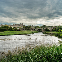 Buy canvas prints of Cite de Carcassonne 2 by Ann Garrett