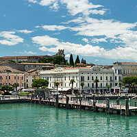 Buy canvas prints of Desenzano del Garda Lake Garda Italy by Ann Garrett