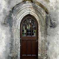 Buy canvas prints of The Old Church Door 2 by Ann Garrett
