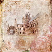 Buy canvas prints of Ely Cathedral by Ann Garrett