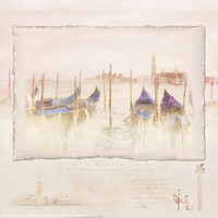 Buy canvas prints of Venice Paperie by Ann Garrett