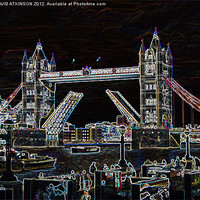 Buy canvas prints of TOWER BRIDGE by David Atkinson