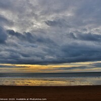 Buy canvas prints of Beach Sunset  by David Atkinson