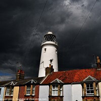 Buy canvas prints of Southwold Lighthouse by David Atkinson