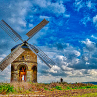 Buy canvas prints of Working Windmill by David Atkinson