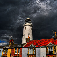 Buy canvas prints of Southwold lighthouse by David Atkinson