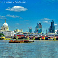 Buy canvas prints of London old and new by David Atkinson