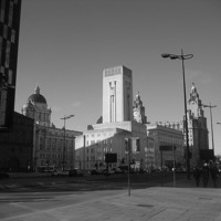 Buy canvas prints of Liverpool by angela morris