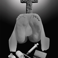Buy canvas prints of Drugs the truth by Mark Bunning