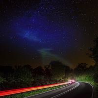 Buy canvas prints of Drive me to the milky way by Mark Bunning