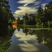 Buy canvas prints of Loch Neaton at Night 2 by Mark Bunning