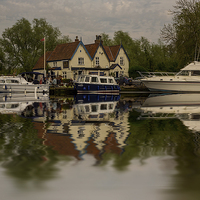 Buy canvas prints of Life on the Broads in Norfolk by Mark Bunning