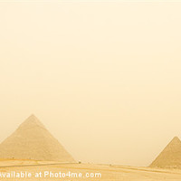 Buy canvas prints of The pyramids by Vinicios de Moura