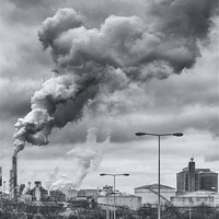 Buy canvas prints of Pollution by Vinicios de Moura