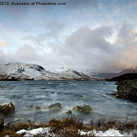 Buy canvas prints of Stormy lochan by duncan speirs