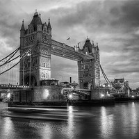 Buy canvas prints of Tower Bridge by Sam Burton