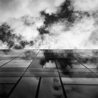 Buy canvas prints of Glass Building by Sam Burton