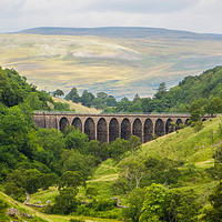 Buy canvas prints of Smardale Gill Viaduct by Hauke Steinberg