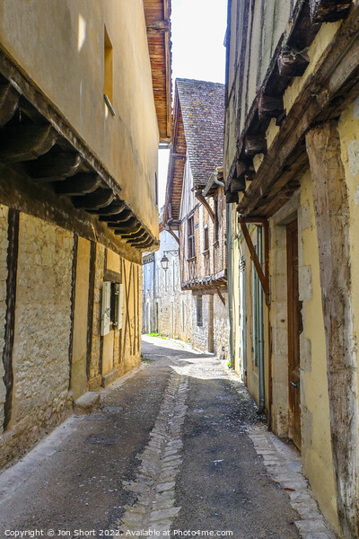 Dordogne Village Picture Board by Jon Short