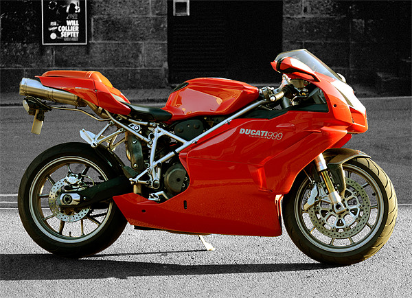 Ducati 999 Testasretta Picture Board by Jon Short