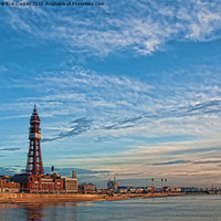 Buy canvas prints of Blackpool Tower by Rick Lindley