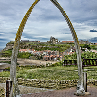 Buy canvas prints of  Whitby Abbey by Rick Lindley