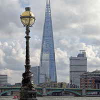 Buy canvas prints of The Shard by Rick Lindley