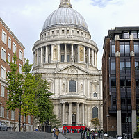 Buy canvas prints of St Pauls Cathedral by Rick Lindley